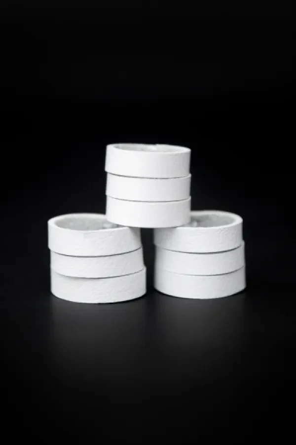 Набор колец TRES (белый)