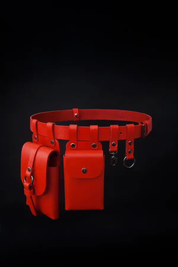 Пояс-кобура (красный)