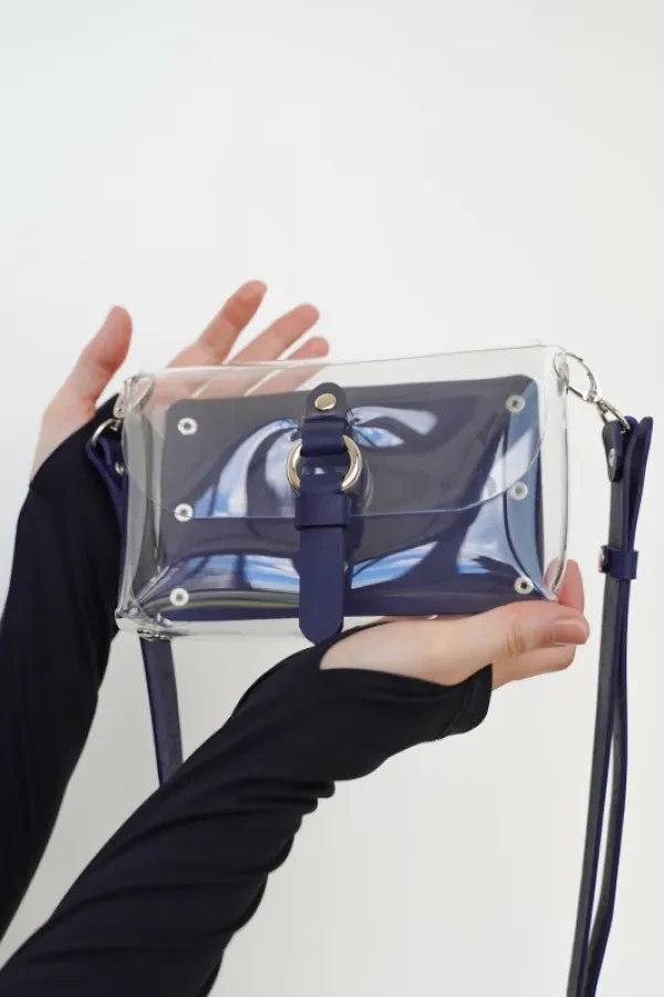 Сумочка Элара Vinyl Mini (синяя)