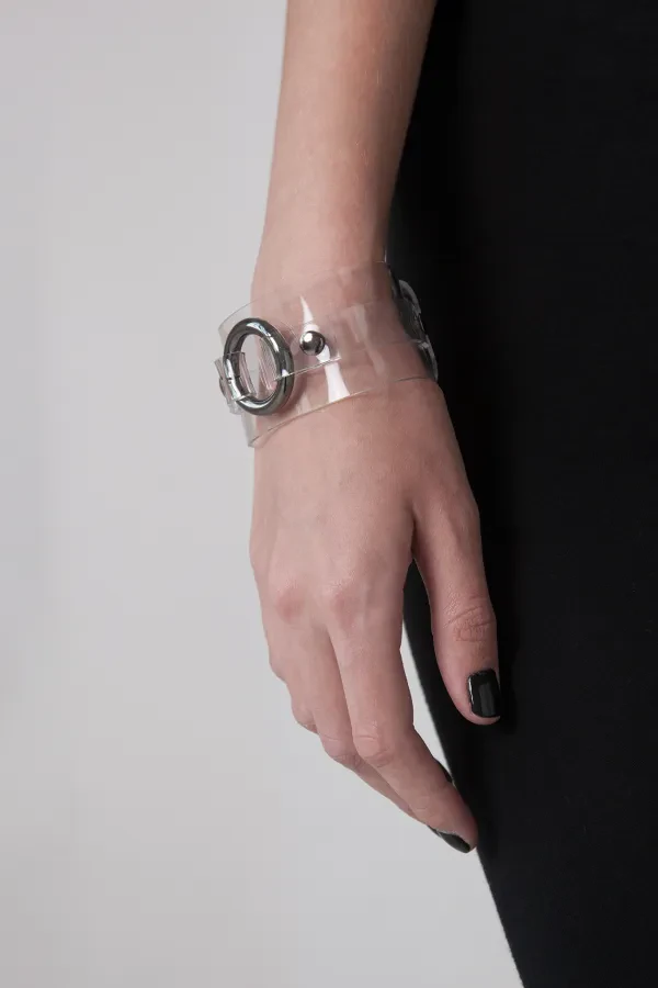 Браслет с чокером (винил)